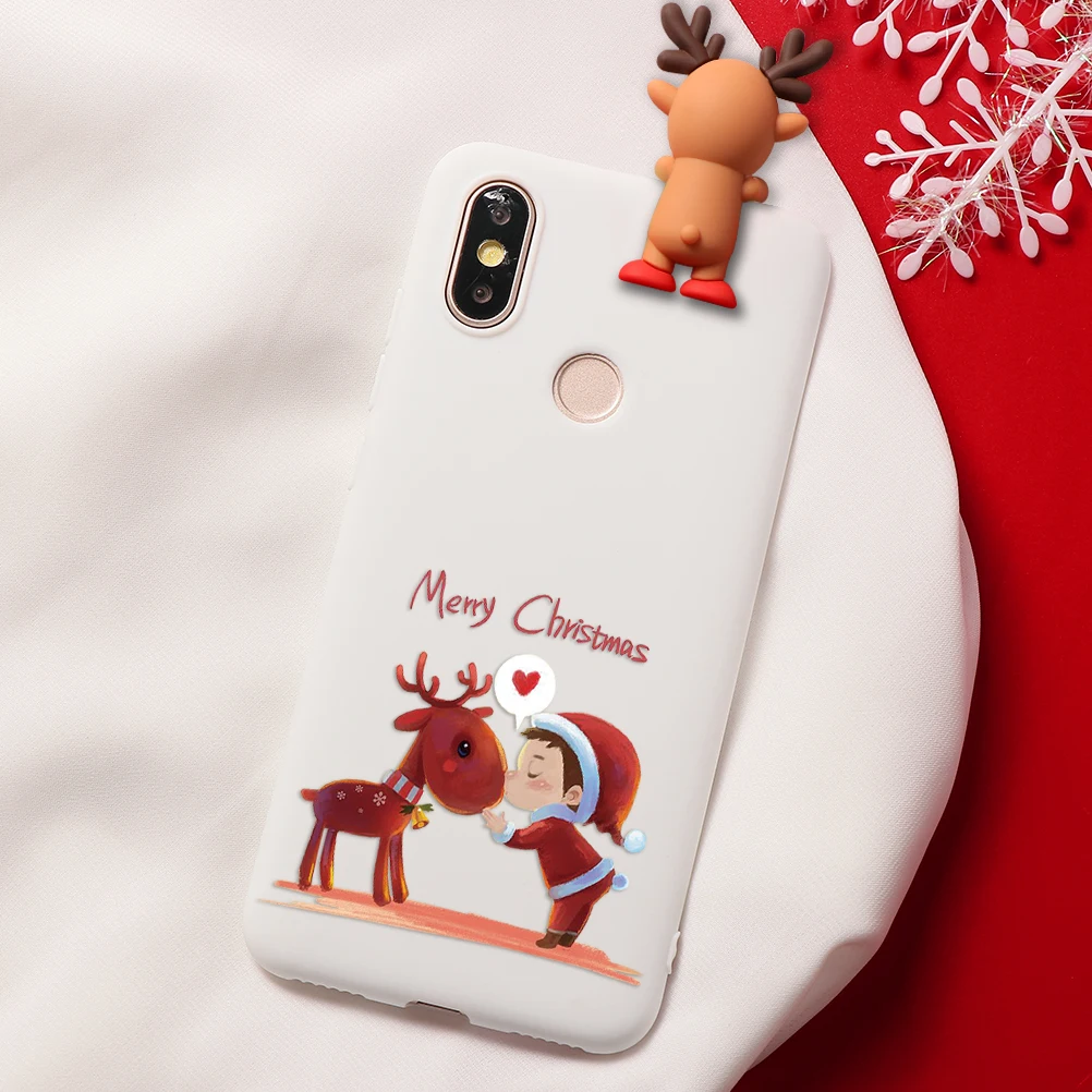 Веселый Рождественский олень с принтом, мягкий из ТПУ чехол для Xiaomi Redmi Mi Note iPhone 7 6 Plus 5 iPad Pro A1 5X 6X CC9e CC9 8 9 A2 Lite SE Explorer S2 Y2 чехол - Цвет: Klbd-sdlu