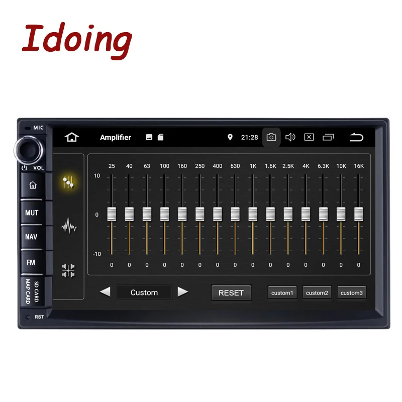 Idoing 7 &quotPX5 4 Гб + 64 8 ядер Универсальный 2Din автомобильный Android радио Vedio плеер IPS