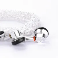 TONEKING TO600 In Ear Earbuds Graphene Dynamic High Impedance 600ohm Flat Headplug Earburd Alloy Tune Earbud Replaceable Cable 1