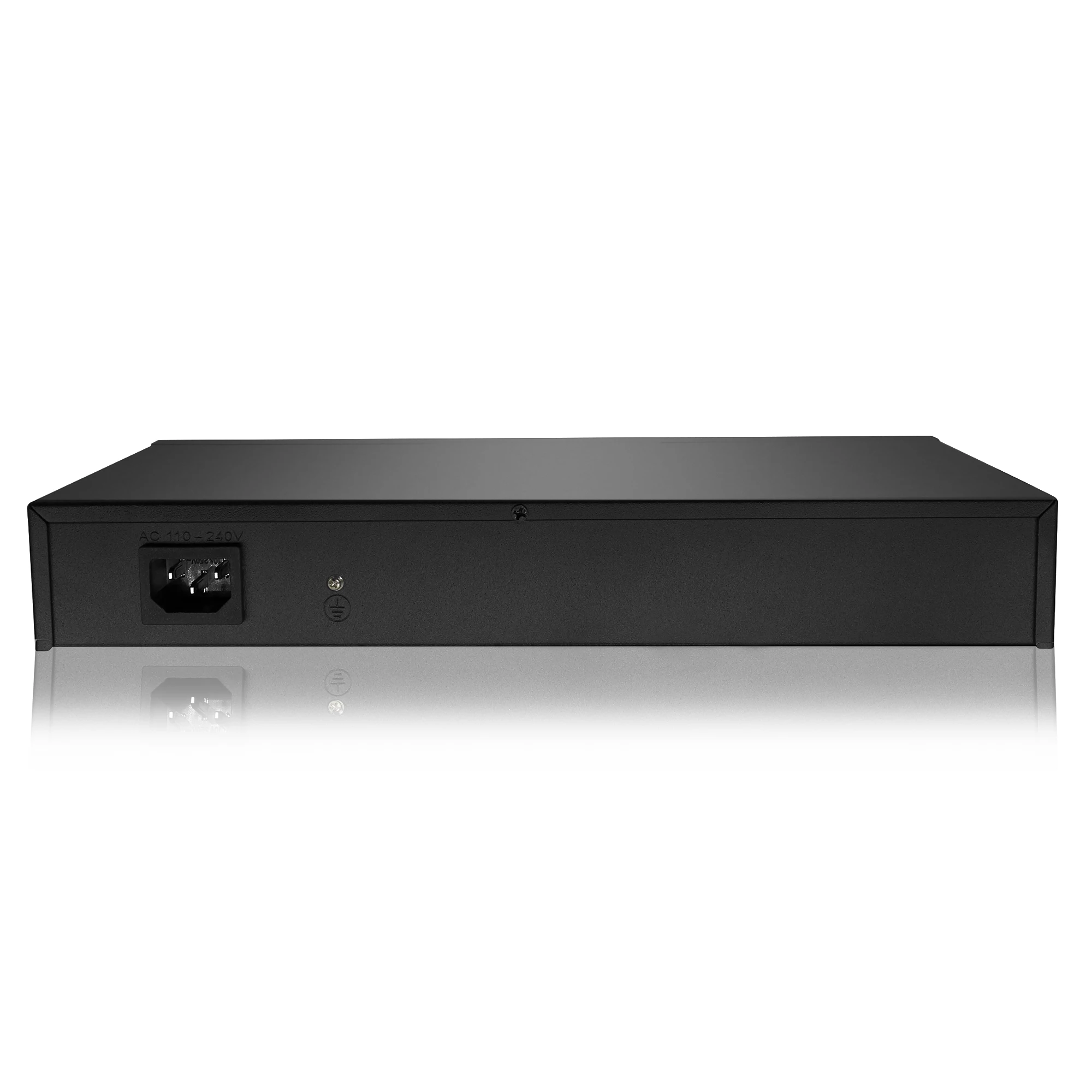 24포트 10/100/1000Mbps 네트워크 스위치 데스크탑 스위치 고속 이더넷 네트워크 스위치 LAN 허브 24 RJ45 이더넷