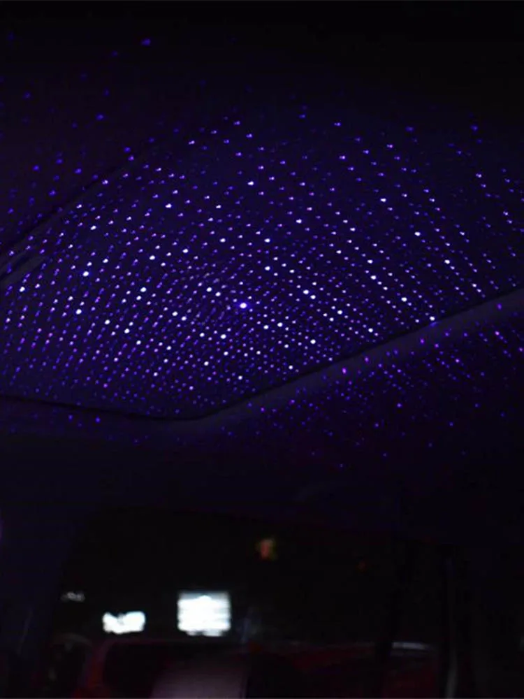 Violet blue Автоматический грузовик без разрушительной установки в помещении Красный Фиолетовый звезда декоративная романтическая атмосфера проектор Светодиодная лампа освещения - Испускаемый цвет: Violet blue