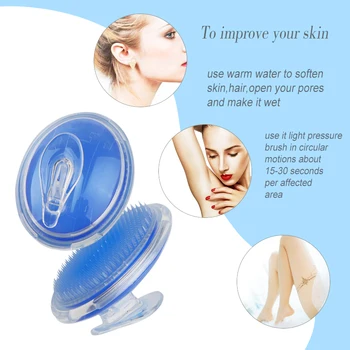 

Massage Brush 1pc Silicone Head Shampoo Scalp Hair Washing Scalp Cleanse Comb Deep Care Massage Scalp 3 Colors