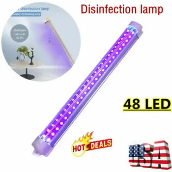 

Portable Disinfection UV Light Sterilizer Germicidal Lamp Energy Conservation UVC Mask Clean USB Family DIY Health