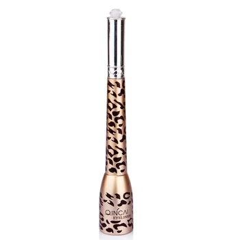 Billig Salon Wasserdichte Charming Schnell Trocknend Super Slim Shiny Leopard Muster Mode Make-Up Professionelle Flüssigkeit Eyeliner