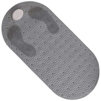 

Shower Mat for Foot Massage, Non-Slip Shower Mats with Suction Cups and Drain Holes, Bathtub Mats Bathroom Mats Machine