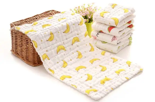 YMH003D Детское полотенце для новорожденных 30*50 см met Baby Face Bibs Хлопковое полотенце Марлевое детское полотенце мягкое - Цвет: YMH003D