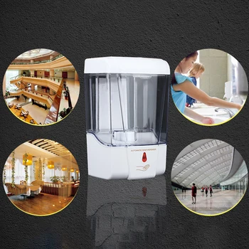 

Tools Soap Dispenser Home Bathroom Elements Attachment Parts 700ml Wall