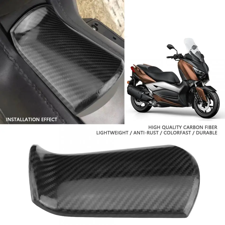 Для YAMAHA XMAX 300 XMAX300- мотоциклетный скутер углеродное волокно Топливный Газ масляный бак крышка