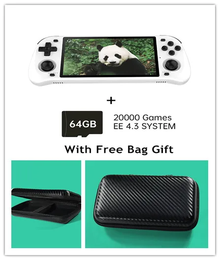 Powkiddy RGB10 Max 2 5 inch Handheld Video Game Console For PS1 PSP N64 3D Rocker 30000 Retro Game Player Box With Wifi BT Gifts 