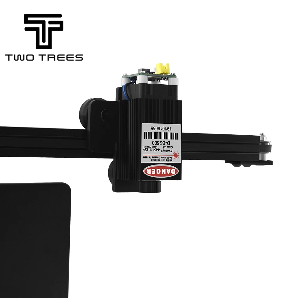 Односторонний лазерный гравировальный станок Twotrees мини ЧПУ лазерная 3D печать