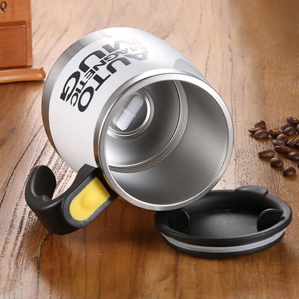 Automatic Self Stirring Magnetic Mug Creative Stainless Steel Coffee Milk Mixing  Cup Blender Lazy Smart Mixer Thermal Cup - AliExpress