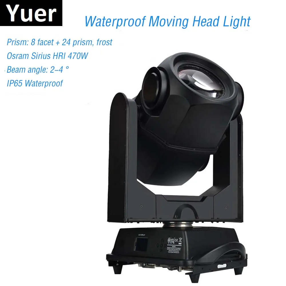 

Professional 470W Waterproof Moving Head Light DMX 512 Control Beam Spot Light Original Lamp Moving Head For Disco Lights Dj