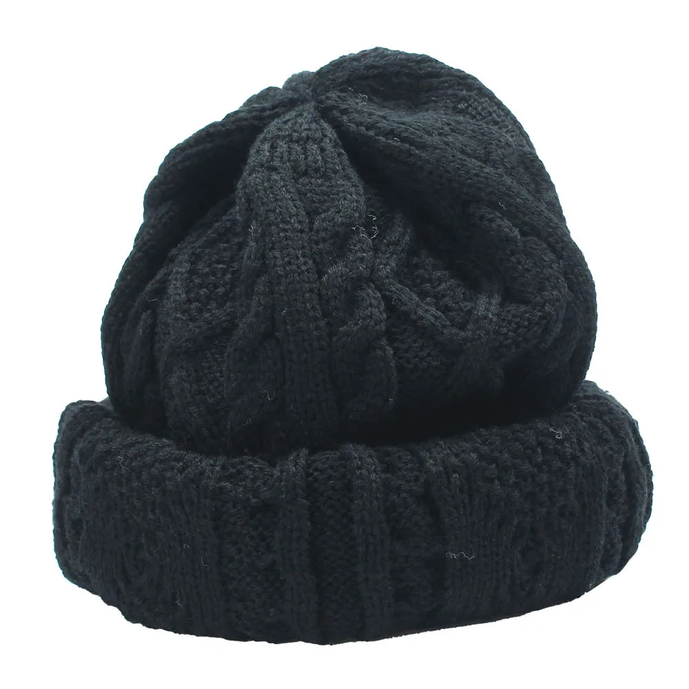 Осенне-зимняя мужская и женская вязаная шапка зима теплая шерстяная шапка s уличные ветрозащитные бархатные наушники головной убор шляпа женские головные уборы