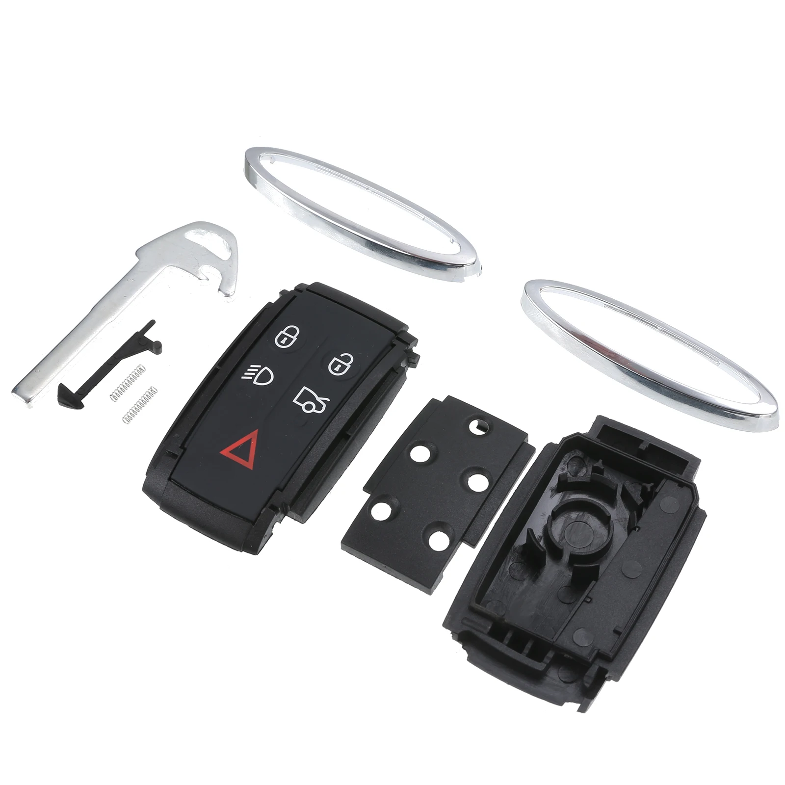 

For Jaguar X XF XK XKR 1pc 5 Buttons Dedicated Replacement Car Remote Key Fob Case Shell+Uncut Blade Mayitr