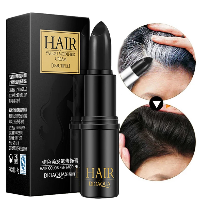 One time Hair Dye Instant Gray Root Coverage Hair Color Modify Cream