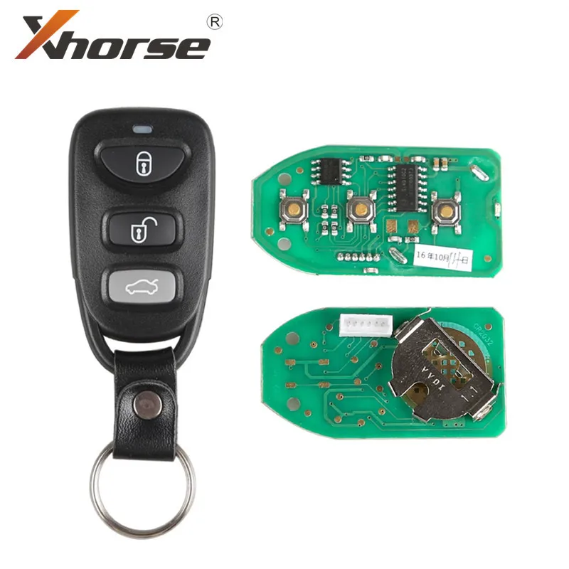 Xhorse XKHY00EN проводной дистанционный ключ VVDI2 для Hyundai Тип 3 кнопки 1 шт.| |
