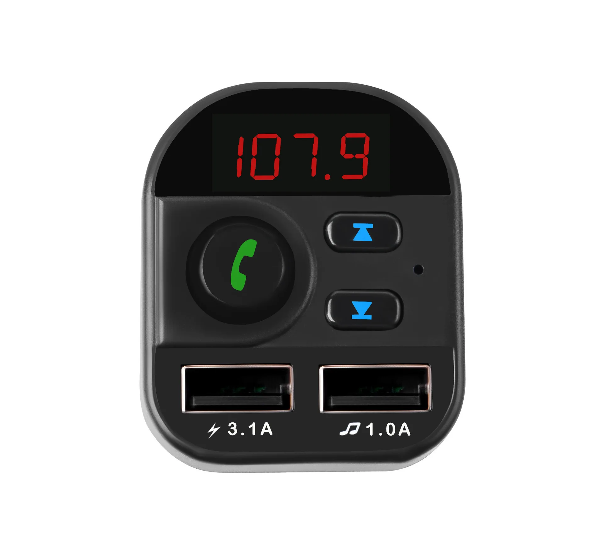 Стиль 805E Автомобильный MP3 Автомобильный fm-излучатель Bluetooth Hands-free Телефон карта Instert без потерь звук автомобиль Быстрая зарядка двойной