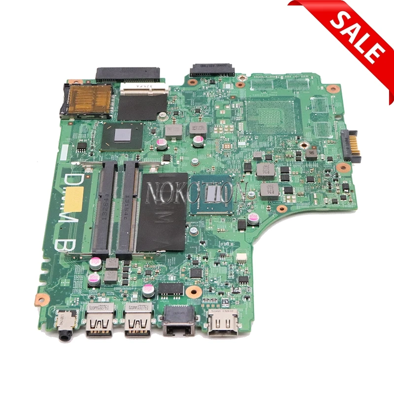 Nokotion CN-0PTNPF 0 PTNPF основная плата для DELL 3421 5421 Материнская плата ноутбука с процессором 1017u на бортовой плате