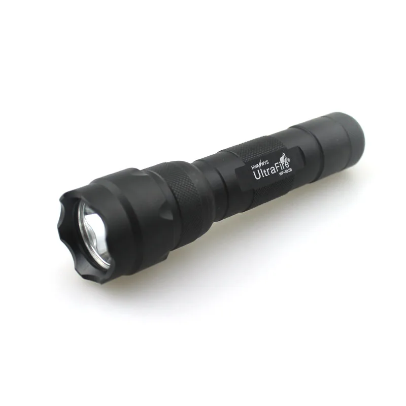 U F WF 502B 10 Вт CREE XML красный свет 620nm светодиодный фонарик (1x18650)|Фонарики и