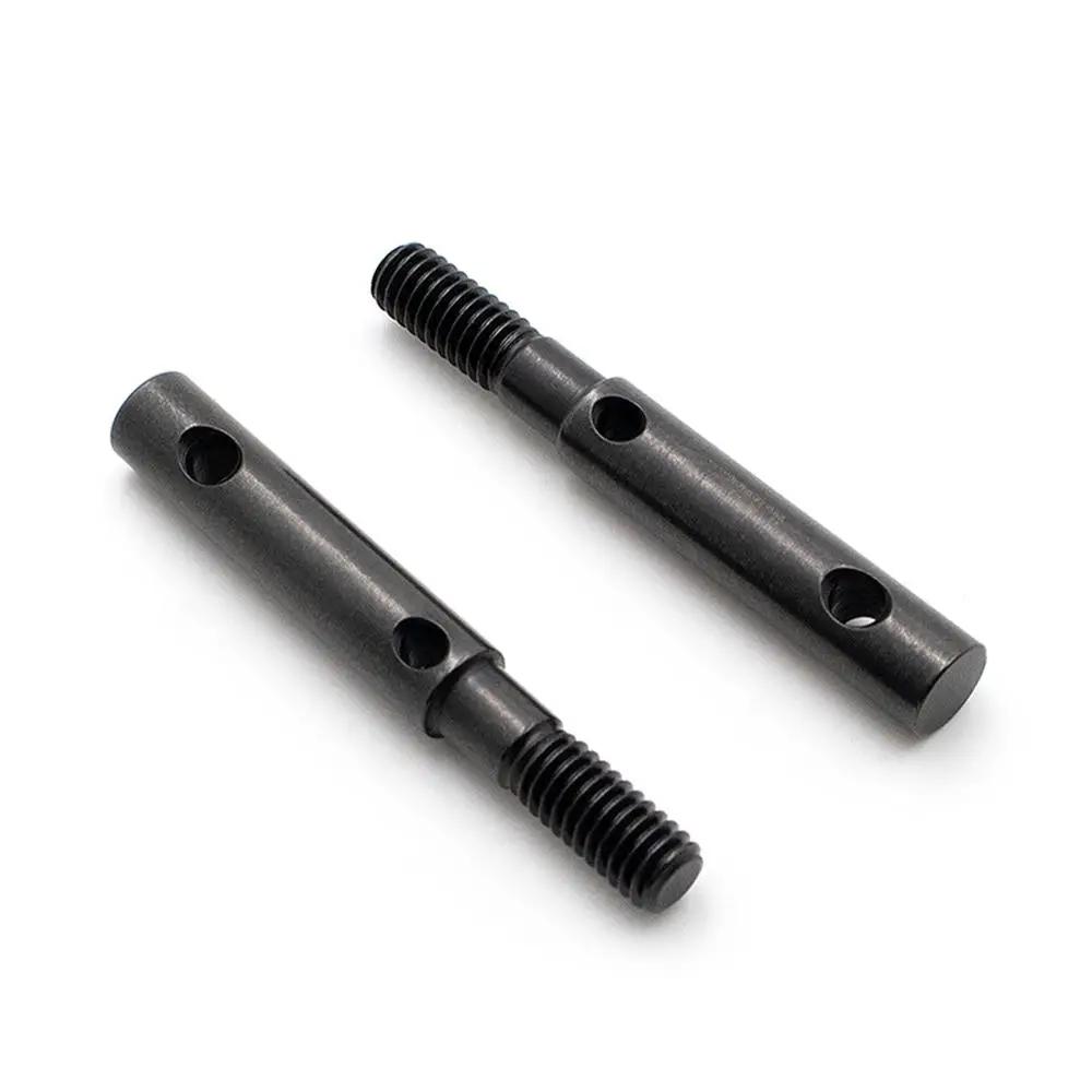 2 шт. осей для Axial scx10III AX103007 усиленная сталь Передняя и задняя оси