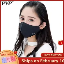 PVP 1Pcs Fashion Rabbit Face Mouth Mask Anti Dust Mask Filter Windproof Mouth-muffle Bacteria Proof Flu Face Masks Care Reusable