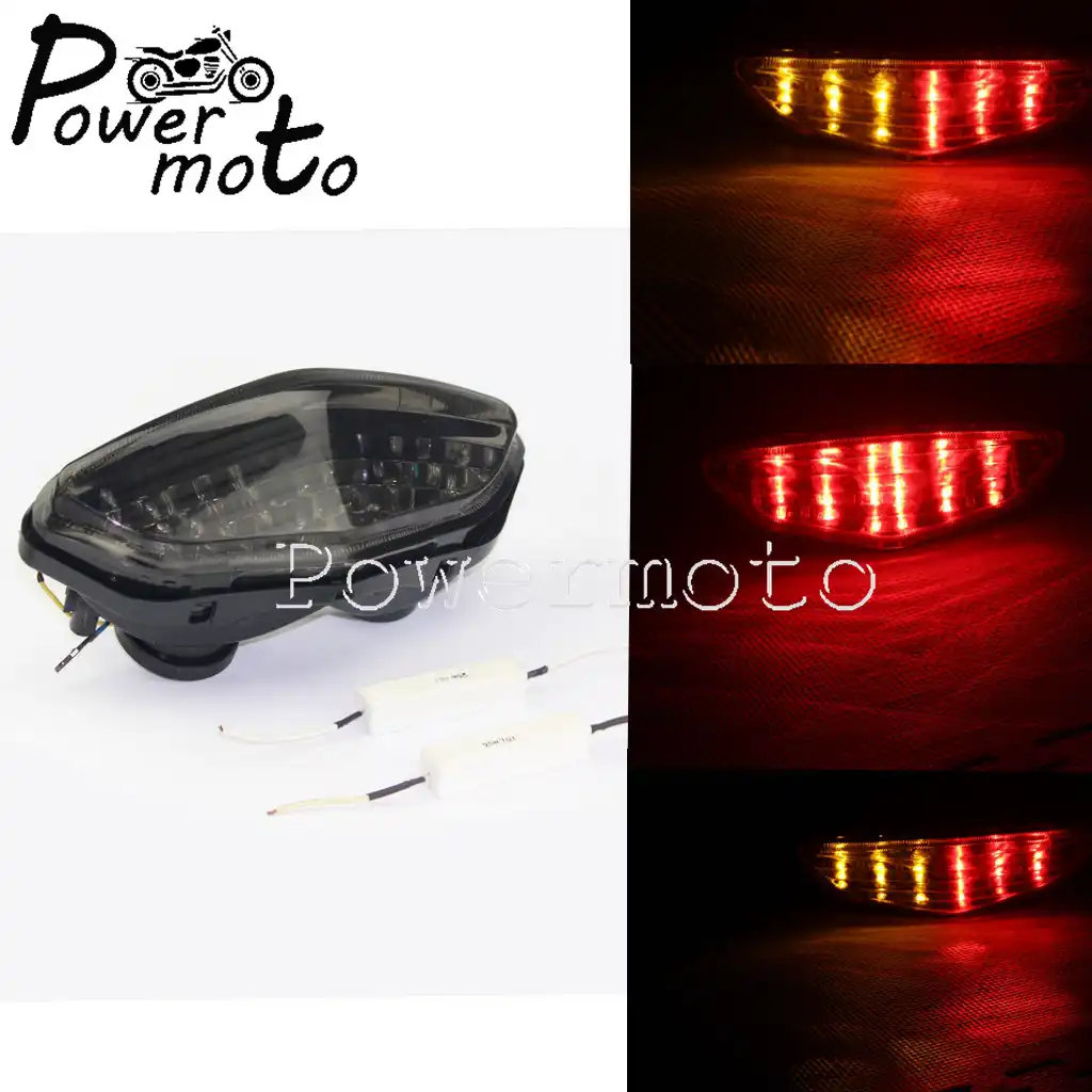 For Suzuki Dl 650 1000 V Strom 03 08 Motorcycle 12v Led Rear Indicator Taillights Tail Brake Light Turn Signal Stop Lamp Aliexpress