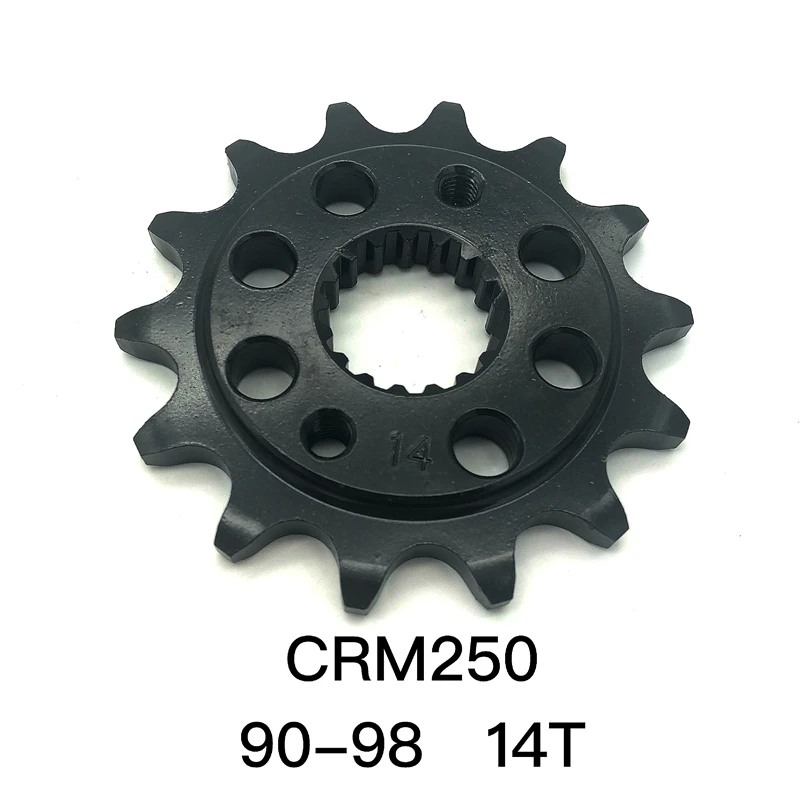 520 14T передняя Звездочка мотоцикла маленькая Шестерня для CRM250 90-98 | Автомобили и