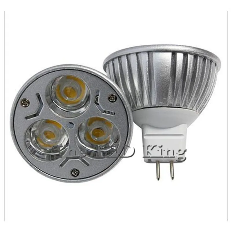 Высокое качество 3 Вт 4 5 9 12 15 GU10 MR16 DC12V Светодиодный светильник 110 В 220 с