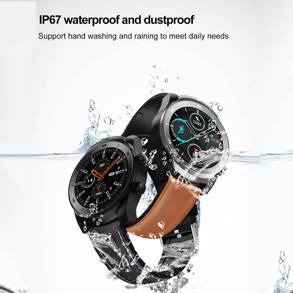 Greentiger DT79 ЭКГ Смарт часы для мужчин IP67 Водонепроницаемый Bluetooth Вызов 360*360 HD + PPG