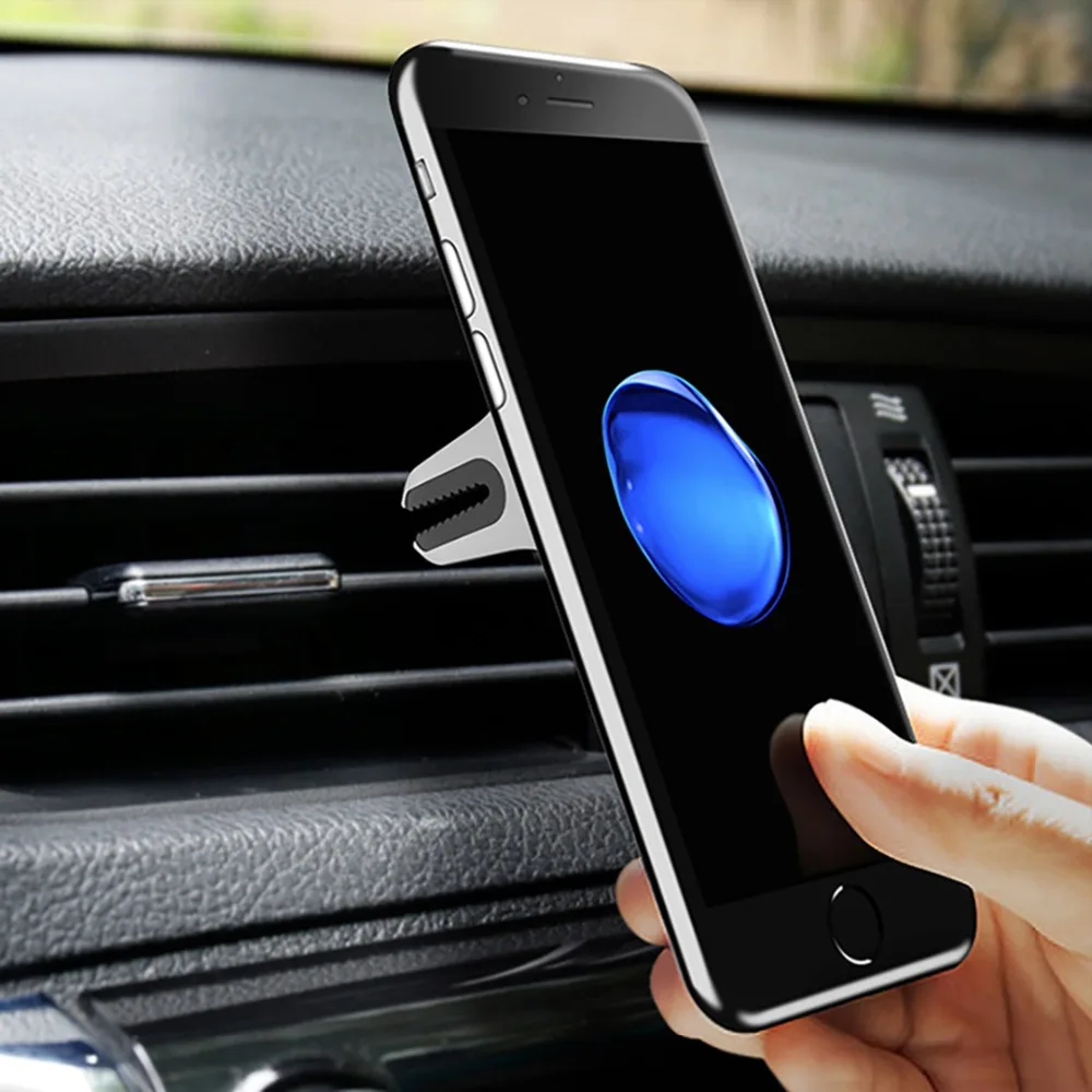 ringholder Car Phone Holder Multipurpose GPS Car Air Vent Grip Mount Stand Tablets Smartphones Finger Ring Mobile Phone Holder