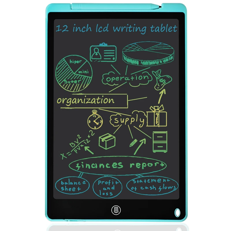 12 Inch and 8.5 Inch LCD Writing Tablets Drawing Board with Colorful Screen Digital Handwriting Notepad Suit for Kids and Adults 15