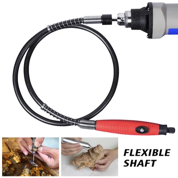 

6mm Easy Install Angle Grinder Handheld Rotary Tools Stainless Steel Extension Practical Flexible Shaft DIY For Dremel Style