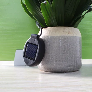 

2pcs Decoration Home Enegy Saving Led Solar Power Garden Durable Light-control Flower Lamp Pots Light Waterproof