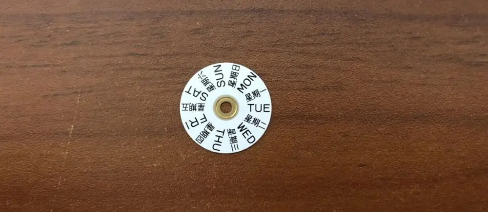 Free Shipping 1pc 2836 Week Dial for 2824-2 ETA Watch Movement | Наручные часы