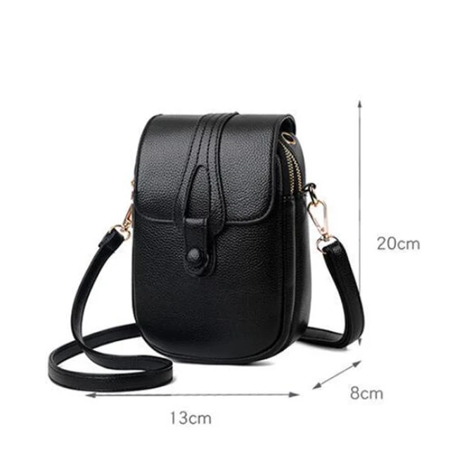 Simple Design PU Leather Crossbody Shoulder Bags for Women