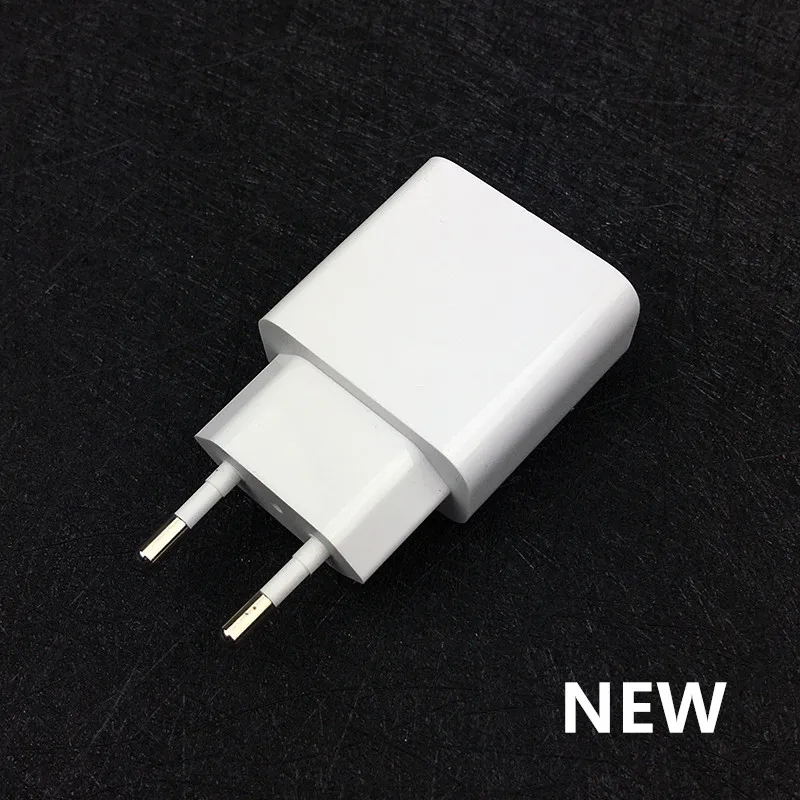 new EU charger Xiao mi 10 Вт Зарядное устройство оригинальное EU 5 В/2A адаптер питания Зарядка usb mi cro кабель для redmi 6a 5a 4a note 6 5 4 mi a2 lite 4x смартфон - Тип штекера: new EU charger