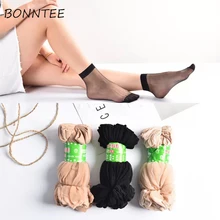 Женские носки, мягкие, простые, одноцветные, сексуальные, дышащие, дезодорирующие, подходят ко всему, летние женские носки, повседневные, тонкие, стиль, высокая эластичность, на каждый день