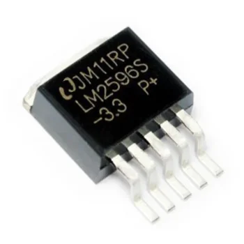 

100PCS LM2596S LM2596S-3.3 TO263-5 Voltage stabilizing Circuit 3.3V (step-down) DC DC Power supply Chip