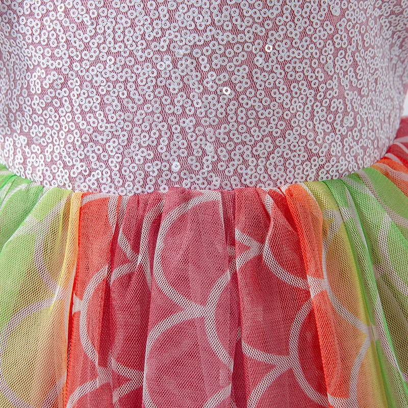 Детское платье с бусинами и юбкой пачкой|Платья| |