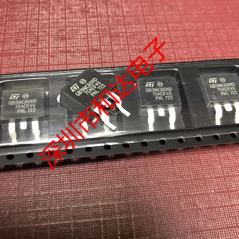 5 шт. GB19NC60HD STGB19NC60HD-263 600V 19A