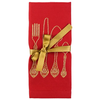 

Placemet Festive Buffet 30X40cm, 100% Cotton , Red