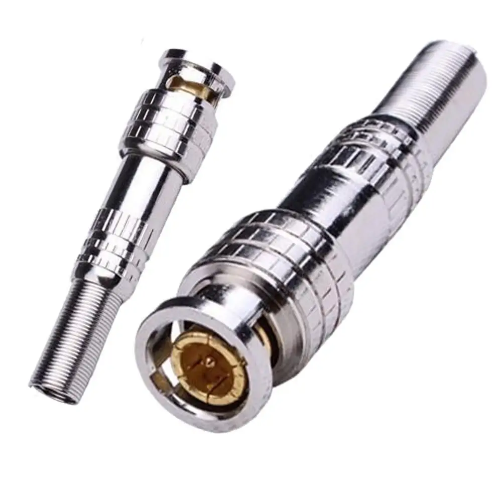 10 шт. Весна коаксиальный bnc-разъем RG59 75-5 разъем коаксиальный разъем для 5MP 2MP CCTV камеры DVR