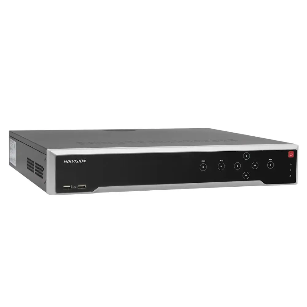 HIK 32CH POE NVR DS-7732NI-I4/16 P 36 каналов 16 PoE сетевые порты видеомагнитофон Поддержка двусторонней записи до 12 МП