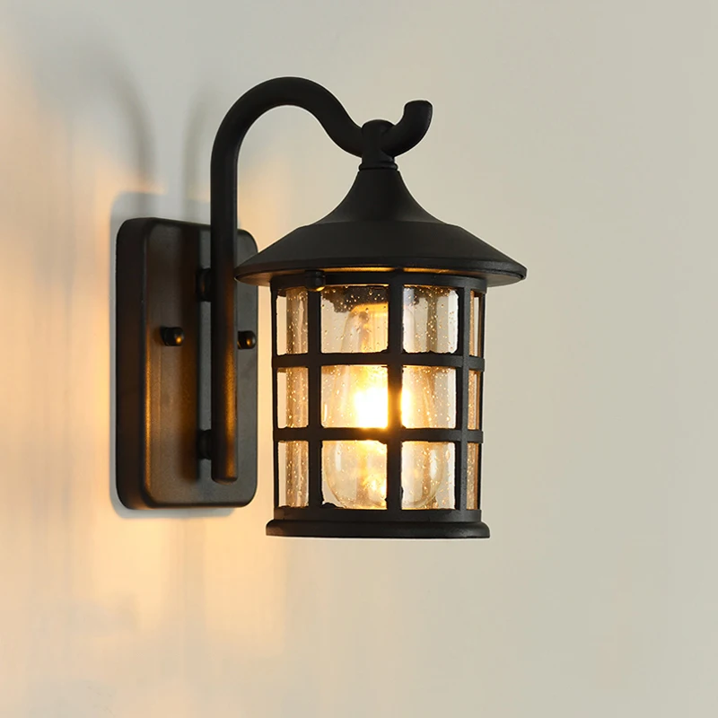 Outdoor Waterproof Wall Lamp Modern Villa Corridor Garden Lamp Exterior Wall Garden Walkway Simple Balcony Gate Terrace