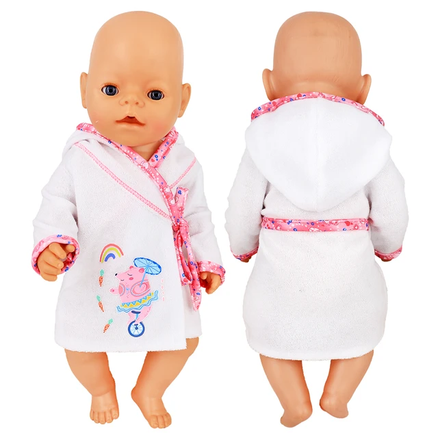 16-18 inch Doll Clothes Accessories Include Dress,Romper,Outfits and Hats fit 43cm Newborn Baby Zapf Doll, Nenuco Dolls Clothing 18-61A