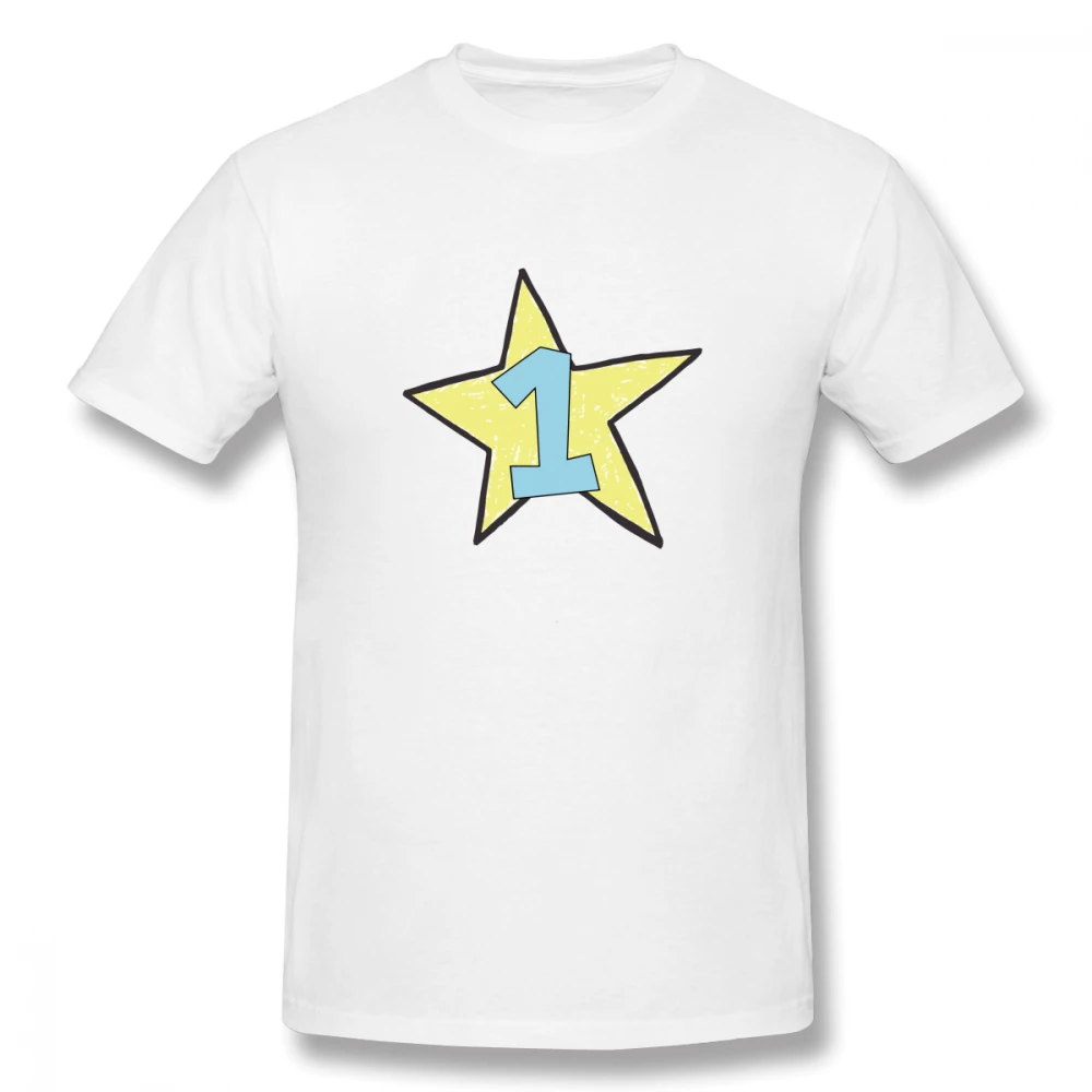 

100% cotton First Birthday print casual mens o-neck t shirts fashion Men's Basic Short Sleeve T-Shirt