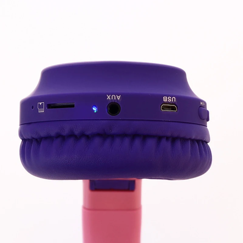 Детский Bluetooth 5,0 Новое поступление светодиодный кошачий ушной беспроводной наушник Hi-Fi стерео Бас шумоподавление HIFI стерео бас