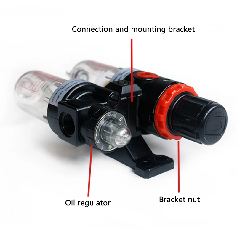 1/4 регулятор давления воздуха сепаратор воды масла воздушный компрессор блоки подготовки воздуха для воздуха TAC типа
