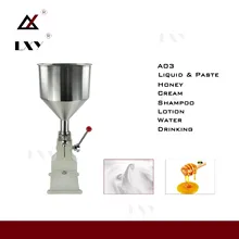 Filling-Machine Liquid-Paste Oil-Filler Nail-Polish-Shampoo Cosmetic A03 Manual for 5--50ml