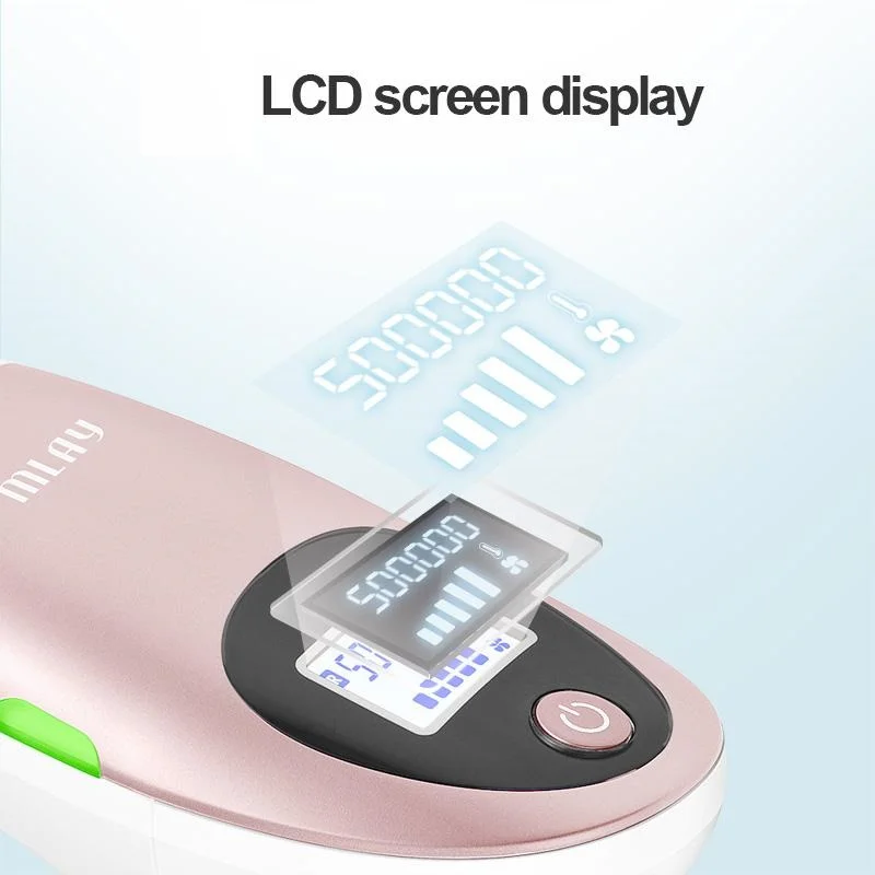 MLAY T3 Laser Hair Removal Epilator Malay Depilator Machine Full Body Hair Removal Device Painless Personal Care Appliance